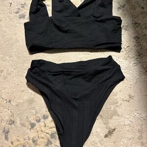 L*Space Black Bikini Set